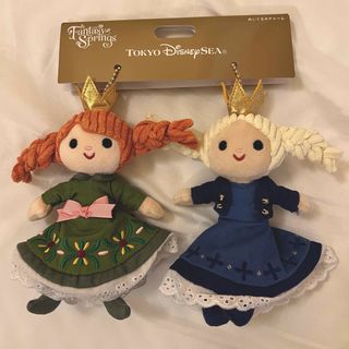 Disney - ファンタジースプリングス アナ雪　アナ　エルサ　ぬいぐるみチャーム