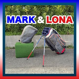 マークアンドロナ(MARK&LONA)のマークアンドロナ スタンドキャディバッグ 9型 マーク＆ロナ トリコロール(バッグ)