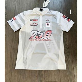 オークリー(Oakley)の新品 OAKLEY オークリー ゴルフ ポロシャツ UPF30 吸汗速乾 L(ウエア)