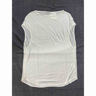 プラステ(PLST)の【新品】PLST フレンチスリーブTシャツ オフホワイト M(Tシャツ(半袖/袖なし))