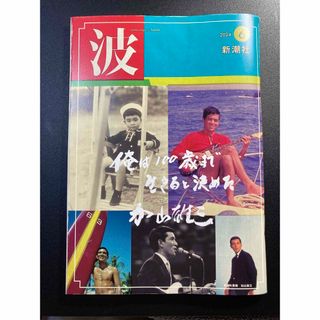 シンチョウシャ(新潮社)の「波 2024年 6月号」　　新潮社(文学/小説)