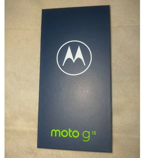 モトローラ(Motorola)の新品 moto g13 マットチャコール LIBMO版(スマートフォン本体)