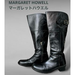 MARGARET HOWELL - MARGARET HOWELL マーガレットハウエル ロングブーツ 23.5