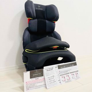 エールベベ(AILEBEBE)の【良品】エールべべ ・サラット3ステップクワトロプレミアムW(自動車用チャイルドシート本体)