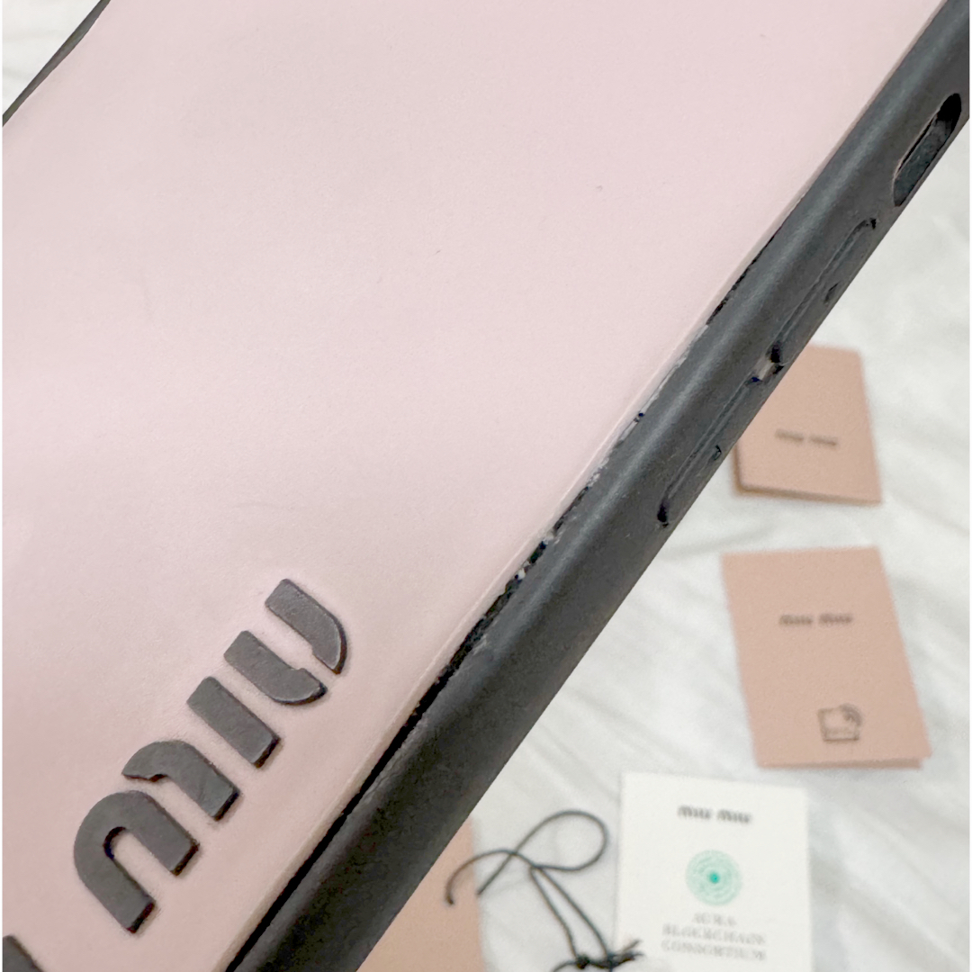 MIU MIU - miumiu iPhone13ケースの通販 by sucre's shop