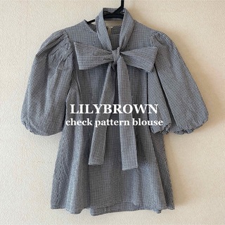 Lily Brown - 【LILYBROWN】3WAYボウタイブラウス