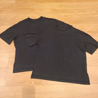 ユニクロ(UNIQLO)のユニクロ エアリズムコットンTシャツMサイズ2枚セット(Tシャツ(半袖/袖なし))