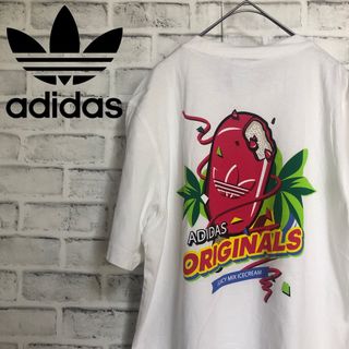 オリジナルス(Originals（adidas）)の希少XL⭐️adidas アイスクリーム Tシャツ ビッグトレファイル ホワイト(Tシャツ/カットソー(半袖/袖なし))