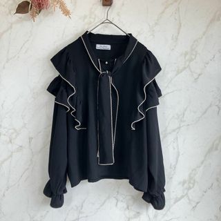 良品♡  ParAvion+PetitStandard  ブラウス  バイカラー(シャツ/ブラウス(長袖/七分))