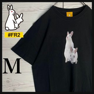 エフアールツー(#FR2)の【希少モデル】FR2 兎 ビッグロゴ 色情兎 奇抜 入手困難 即完売 Tシャツ(Tシャツ/カットソー(半袖/袖なし))