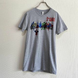 ティービーアンドムービー(TV&MOVIE)のアメリカ古着　マーベル　DCコミックス　半袖　Tシャツ　キャラT　I436(Tシャツ/カットソー(半袖/袖なし))