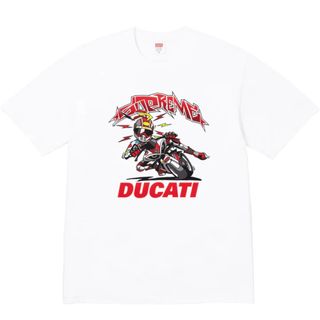 シュプリーム(Supreme)の【Mサイズ】Supreme x Ducati Bike Tee(Tシャツ/カットソー(半袖/袖なし))