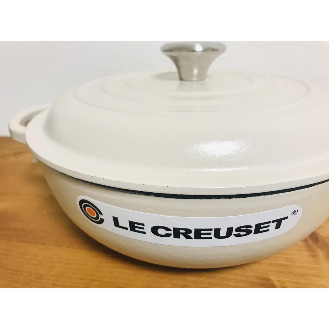 LE CREUSET - ルクルーゼ ブリオッシュ マルミットグルメ 22cmの LE CREUSET - ルクルーゼ ブリオッシュ マルミットグルメ 22cmの