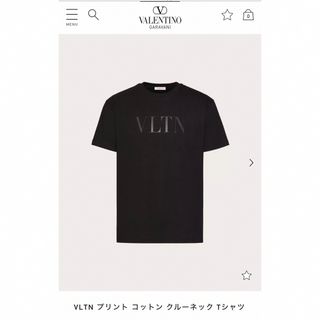 VALENTINO - VALENTINO ロゴTシャツ　プレゼント包装付き