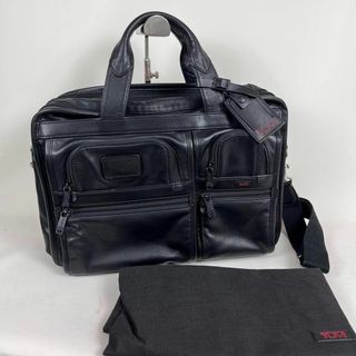 トゥミ(TUMI)のTUMI レザービジネスバッグ96141DH 【極美品】(ビジネスバッグ)