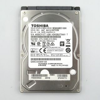 東芝 - TOSHIBA製  2.5インチ ハイブリッドHDD SSHD SATA 1TB