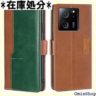 Xiaomi 13T ケース 手帳型 Xiaomi 1 i ログリーン 1475