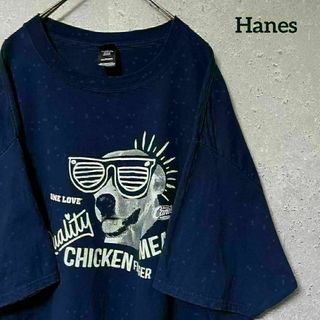 ヘインズ(Hanes)のHanes ヘインズ Tシャツ 半袖 Raising Cane's 犬 2XL(Tシャツ/カットソー(半袖/袖なし))