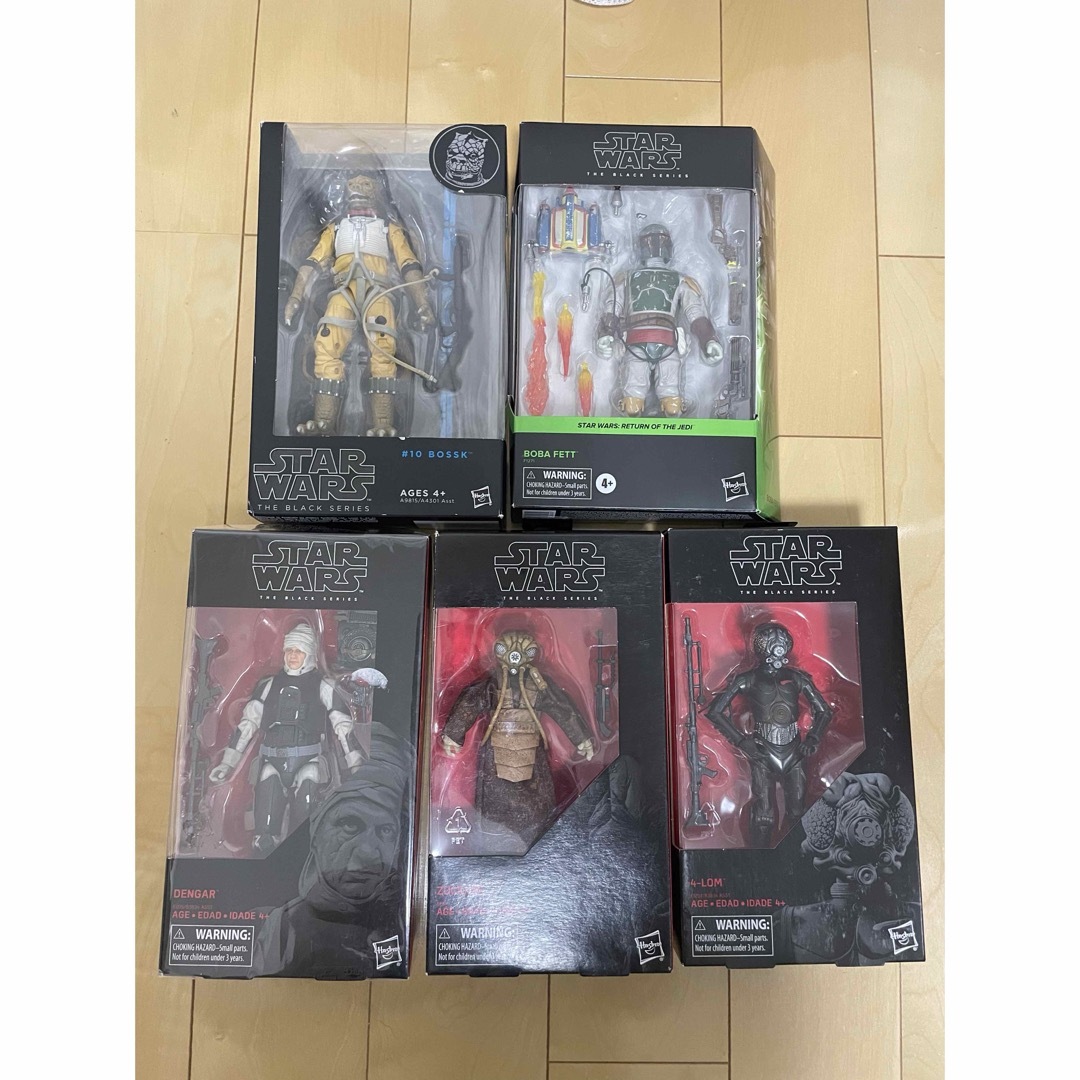 ブラックシリーズ バウンティハンターセット ボバフェット ブラックシリーズ バウンティハンターセット ボバフェット