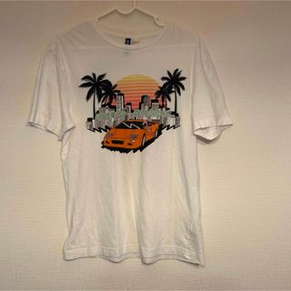 ヴィンテージ(VINTAGE)のメンズ Tシャツ H＆M  半袖　渋め　ハワイアン(Tシャツ/カットソー(半袖/袖なし))