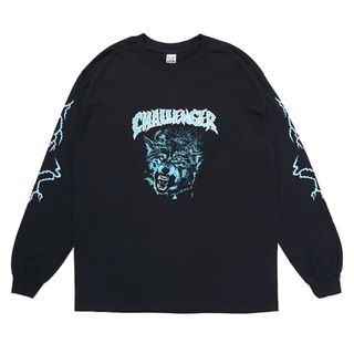 CHALLENGER  L/S WOLF TEE 長瀬 XL(Tシャツ/カットソー(七分/長袖))