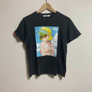 ROCK IN JAPAN FES 2021 Tシャツ 水着　女性　空　黒　S(Tシャツ/カットソー(半袖/袖なし))