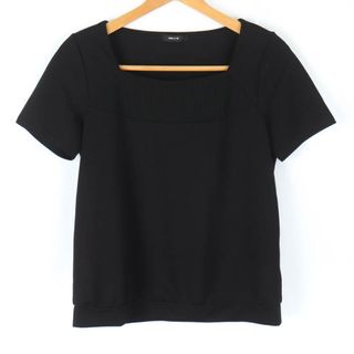 コムサイズム(COMME CA ISM)のコムサイズム 半袖Ｔシャツ トップス レディース Lサイズ ブラック COMME CA ISM(Tシャツ(半袖/袖なし))