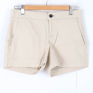 バナナリパブリック(Banana Republic)のバナナリパブリック ショートパンツ ボトムス HAMPTON FIT レディース ベージュ Banana Republic(ショートパンツ)