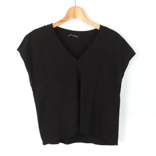 ザラ(ZARA)のザラ 半袖Ｔシャツ トップス レディース Mサイズ ブラック ZARA(Tシャツ(半袖/袖なし))