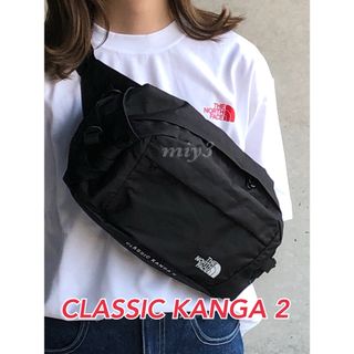 ブラック ★クラシックカンガ2 ★ ウエストバッグ★新品 ノースフェイス