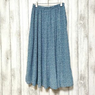 ロペピクニック(Rope' Picnic)のROPE PICNIC　ロペピクニック (38)　花柄プリーツスカート(ロングスカート)