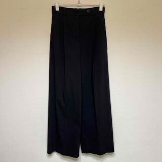 プラステ(PLST)の美品 PLST タックワイドパンツ ブラック 春夏(その他)