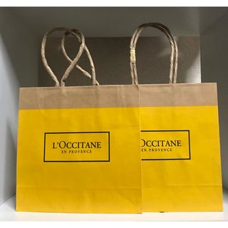 L'OCCITANE - ロクシタン L’OCCITANE 紙袋 ショッパー  ショップ袋　小 2枚