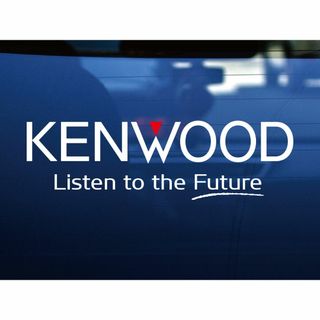 KENWOOD　ケンウッド　カッティングステッカー（大）(車外アクセサリ)