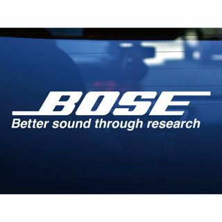 BOSE　ボーズ　カッティングステッカー（大）(車外アクセサリ)