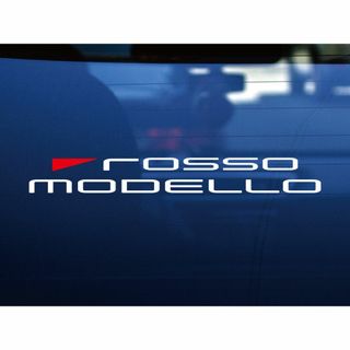 Rosso Modello カッティングステッカー（大）(車外アクセサリ)