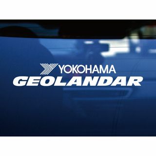 YOKOHAMA GEOLANDAR カッティングステッカー（小）(車外アクセサリ)