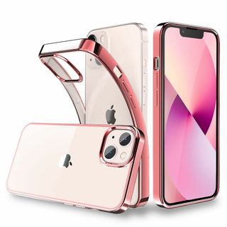 【色:ローズゴールド】ORANGA iPhone13 mini 用 ケース クリ(その他)