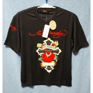 Ed Hardy - 新品タグ付き　エドハーディーTシャツ　サイズL 　速乾性ポリエステル