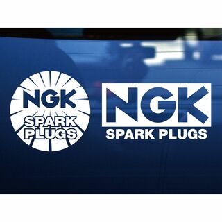 NGK　カッティングステッカー　同色２種セット（小）(車外アクセサリ)