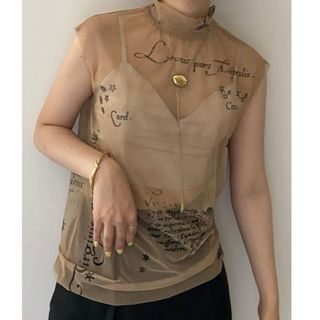 アメリヴィンテージ(Ameri VINTAGE)の新品Ameri vintage HOROSCOPE SKIN TOP(Tシャツ/カットソー(半袖/袖なし))