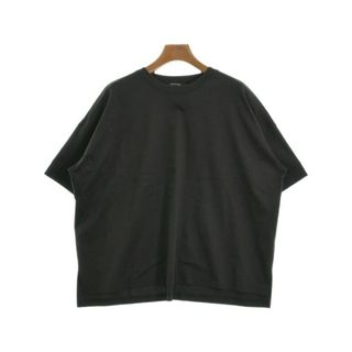 アンタイトル(UNTITLED)のUNTITLED アンタイトル Tシャツ・カットソー 2(M位) 黒 【古着】【中古】(カットソー(半袖/袖なし))