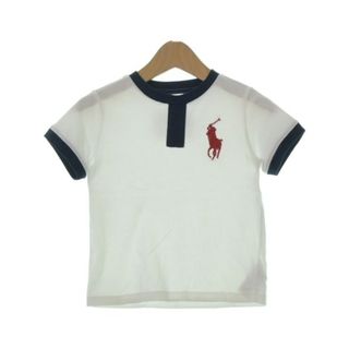 ポロラルフローレン(POLO RALPH LAUREN)のPolo Ralph Lauren Tシャツ・カットソー 100cm 白 【古着】【中古】(Tシャツ/カットソー)