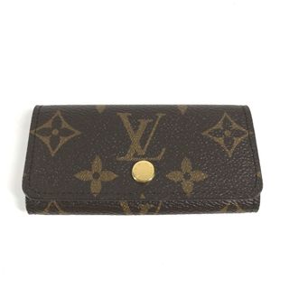 ルイヴィトン(LOUIS VUITTON)のルイヴィトン LOUIS VUITTON ミュルティクレ 4 M69517 モノグラム 鍵 4連キーケース キーケース モノグラムキャンバス ブラウン 新品同様(キーケース)