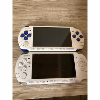 プレイステーションポータブル(PlayStation Portable)のPSP-3000 ※訳あり品2台(携帯用ゲーム機本体)