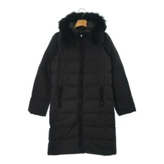 マッキントッシュ(MACKINTOSH)のMACKINTOSH マッキントッシュ ダウンコート 34(XXS位) 黒 【古着】【中古】(ダウンコート)