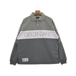 DESCENDANT - DESCENDANT ディセンダント ポロシャツ 2(M位) グレー系 【古着】【中古】