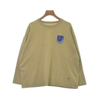 カイセイドウ(快晴堂)の快晴堂 カイセイドウ Tシャツ・カットソー 2(M位) カーキ系 【古着】【中古】(カットソー(半袖/袖なし))