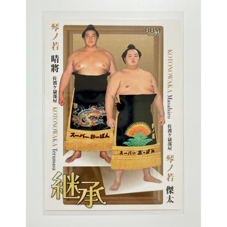 琴ノ若(琴桜) 継承 BBM 2024 大相撲カード 響(シングルカード)