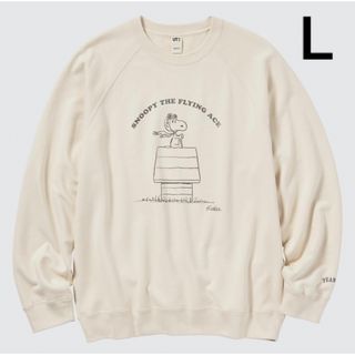 ユニクロ×PEANUTS コラボスウェット スヌーピー L(スウェット)